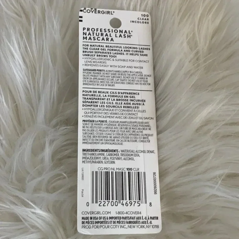 COVERGIRL Professional Natural Lash Mascara Clear 100‎